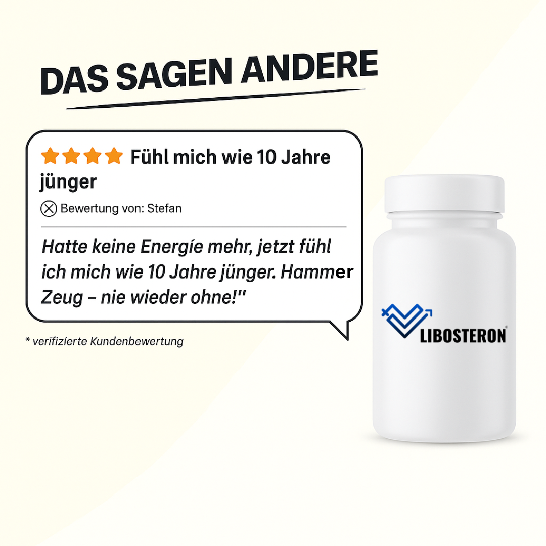 Libosteron – Mehr Mann. Mehr Leistung.