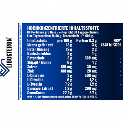 Libosteron – Mehr Mann. Mehr Leistung.